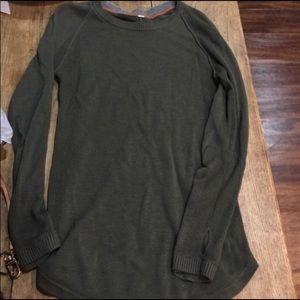 Olive Green Lululemon Sweater